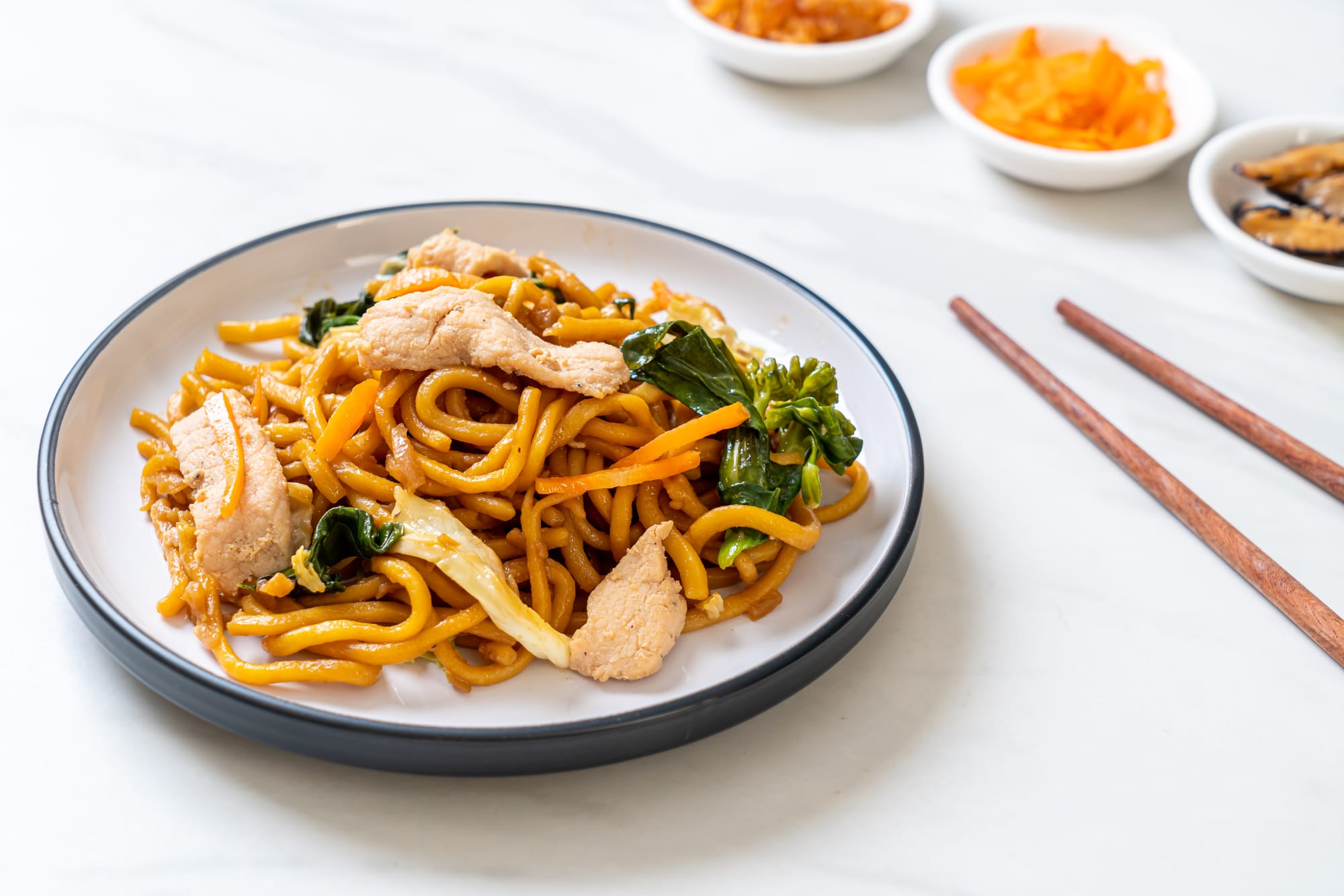 Chicken, Ginger and Noodle Stir-Fry