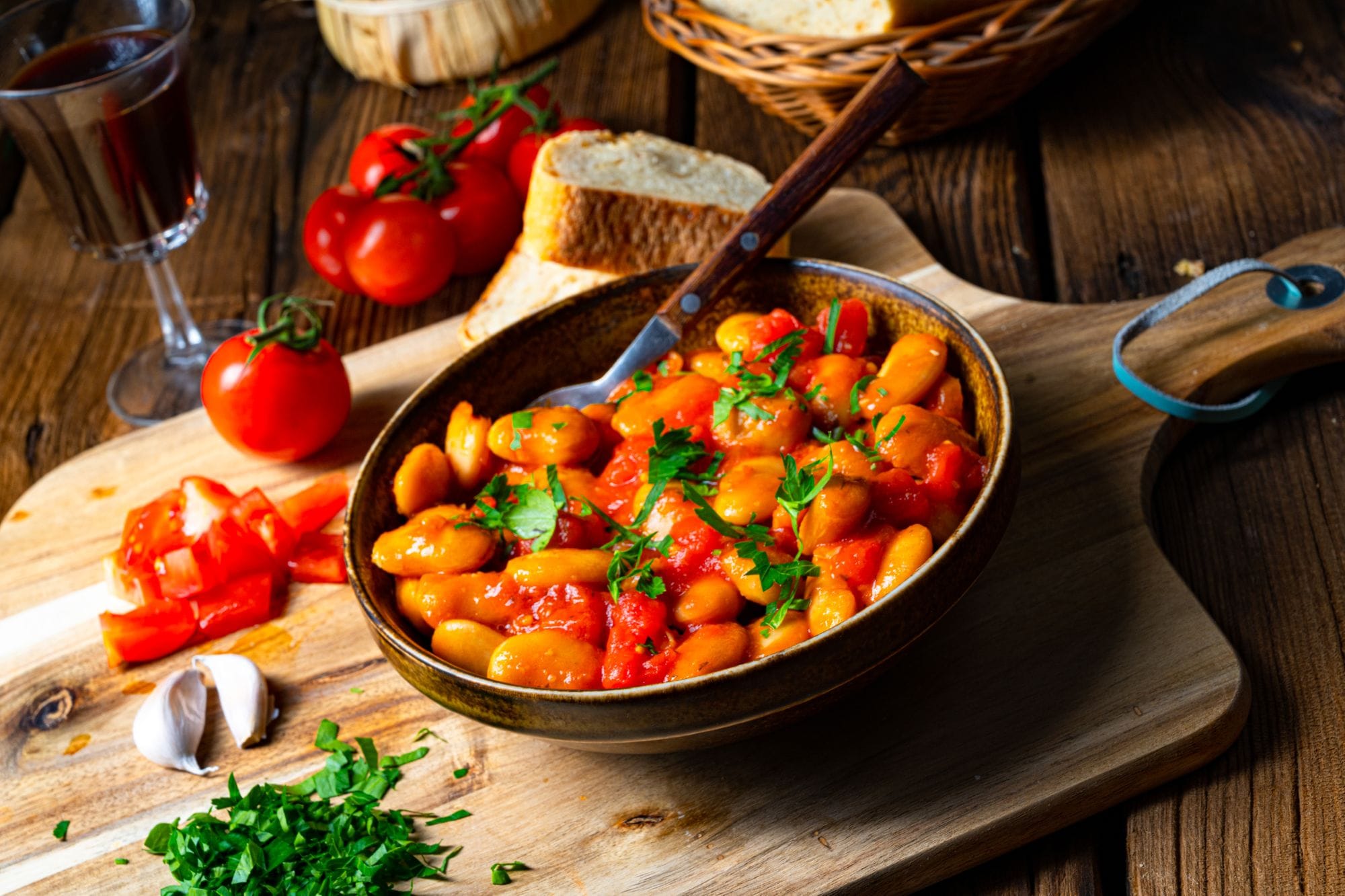 Ginger, Turmeric and Bean Stew