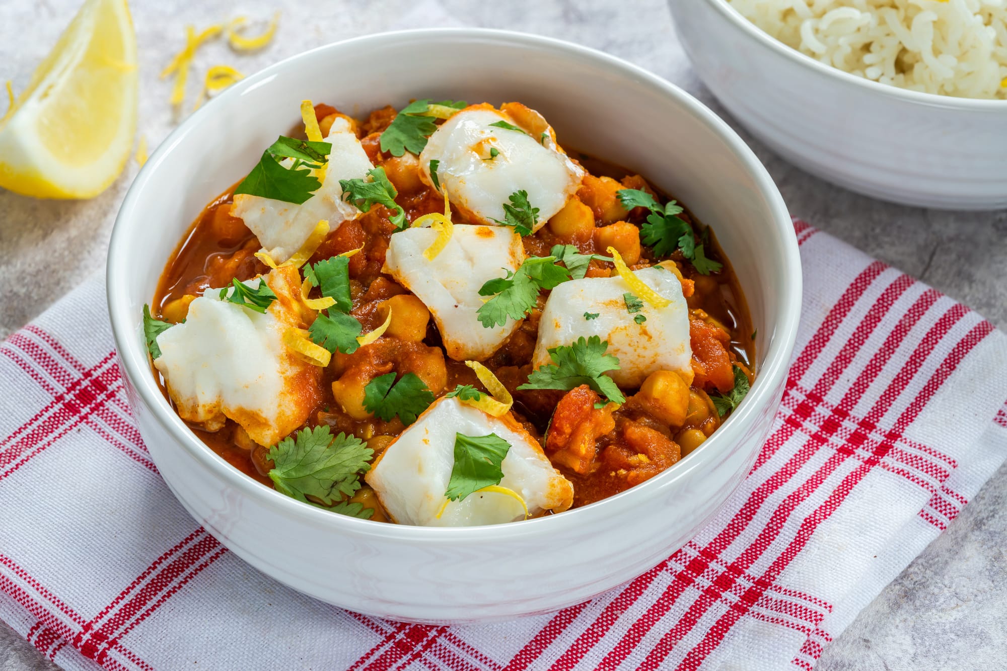Mackerel and Chickpea Masala