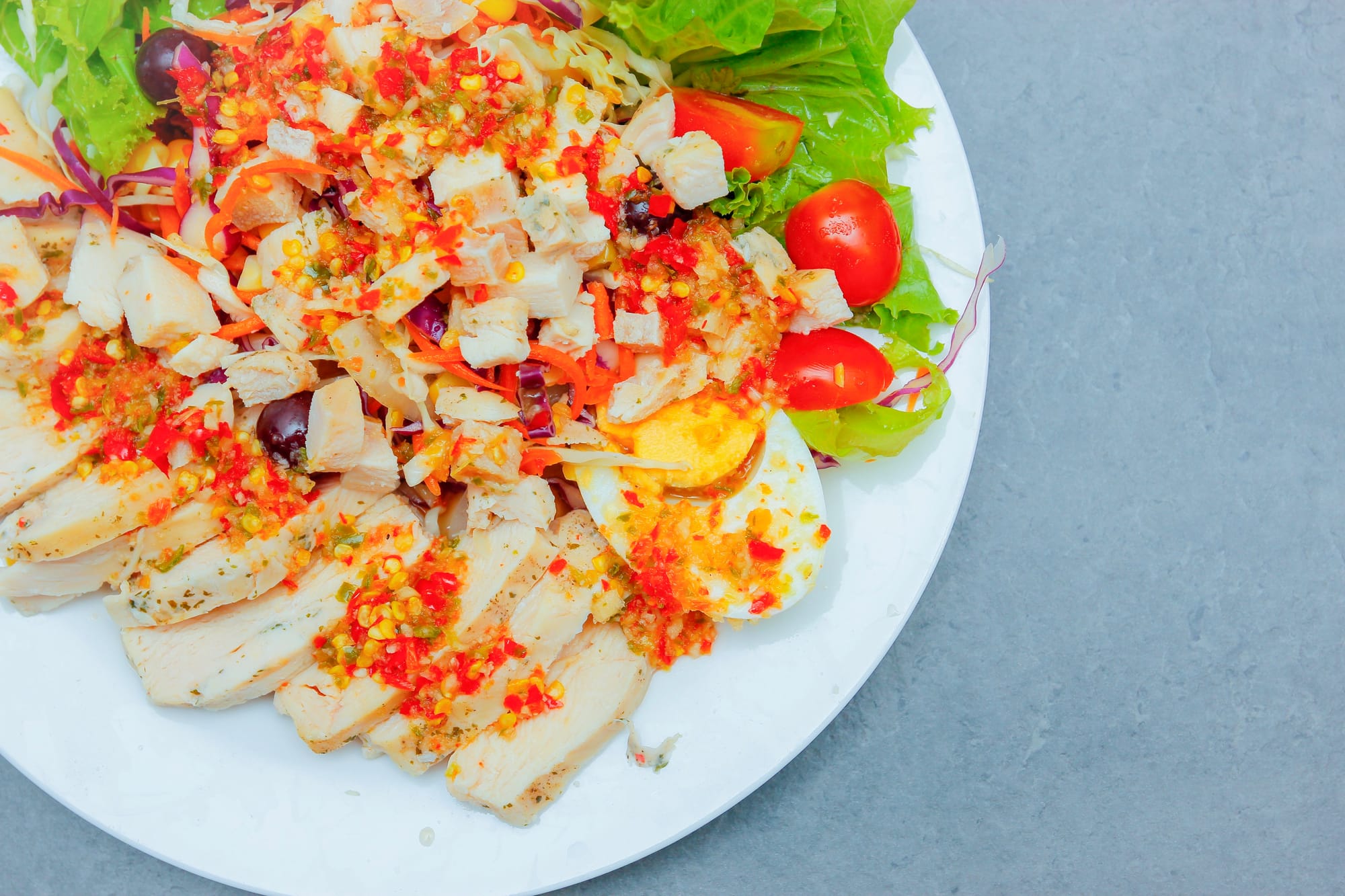 Bang Bang Chicken Salad