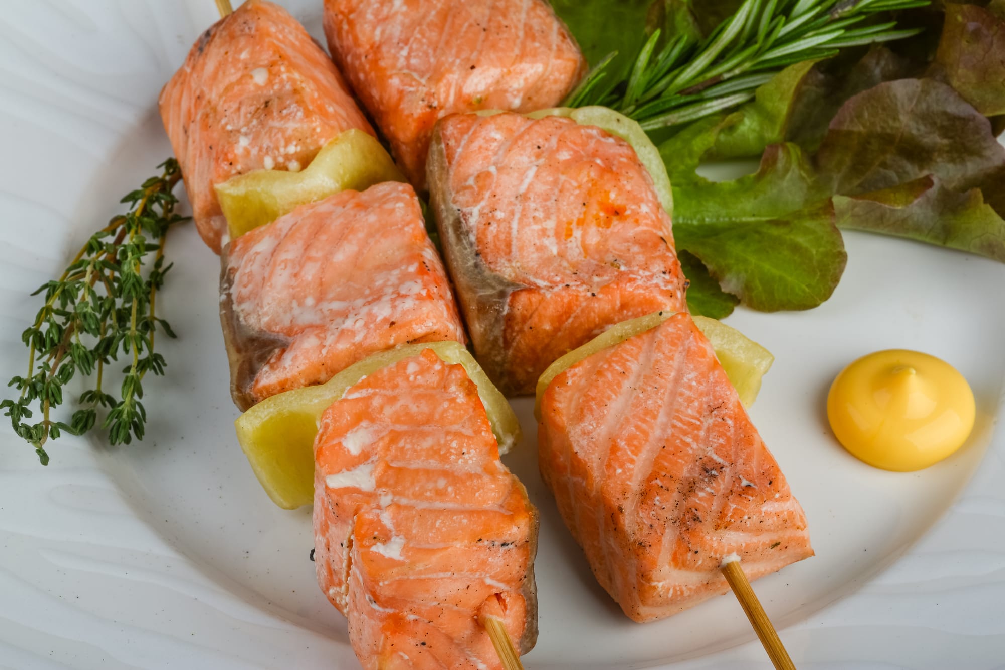 Salmon Skewers