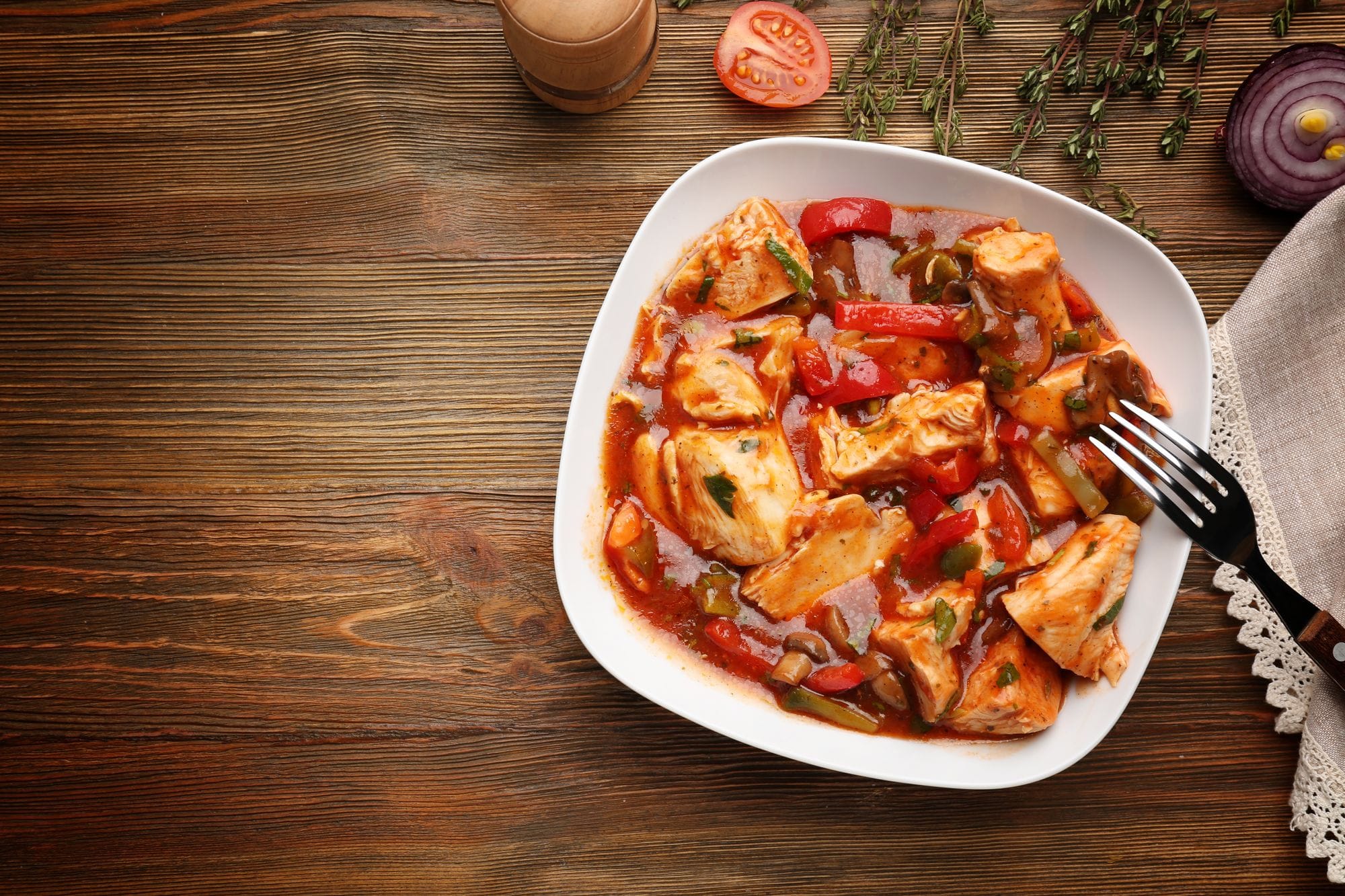 Easy Italian Chicken and Pancetta Hotpot