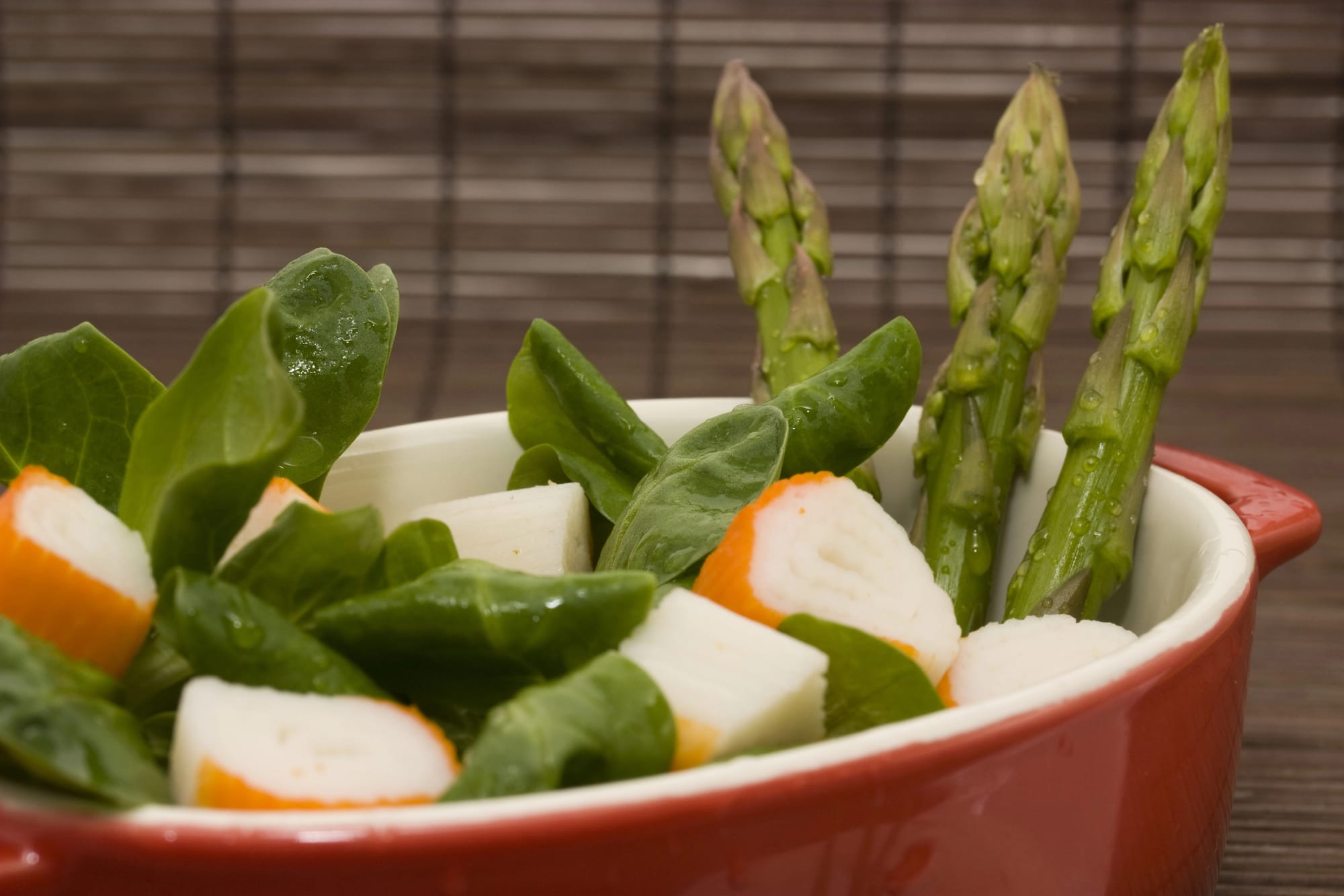 Crab and Asparagus Picnic Salad