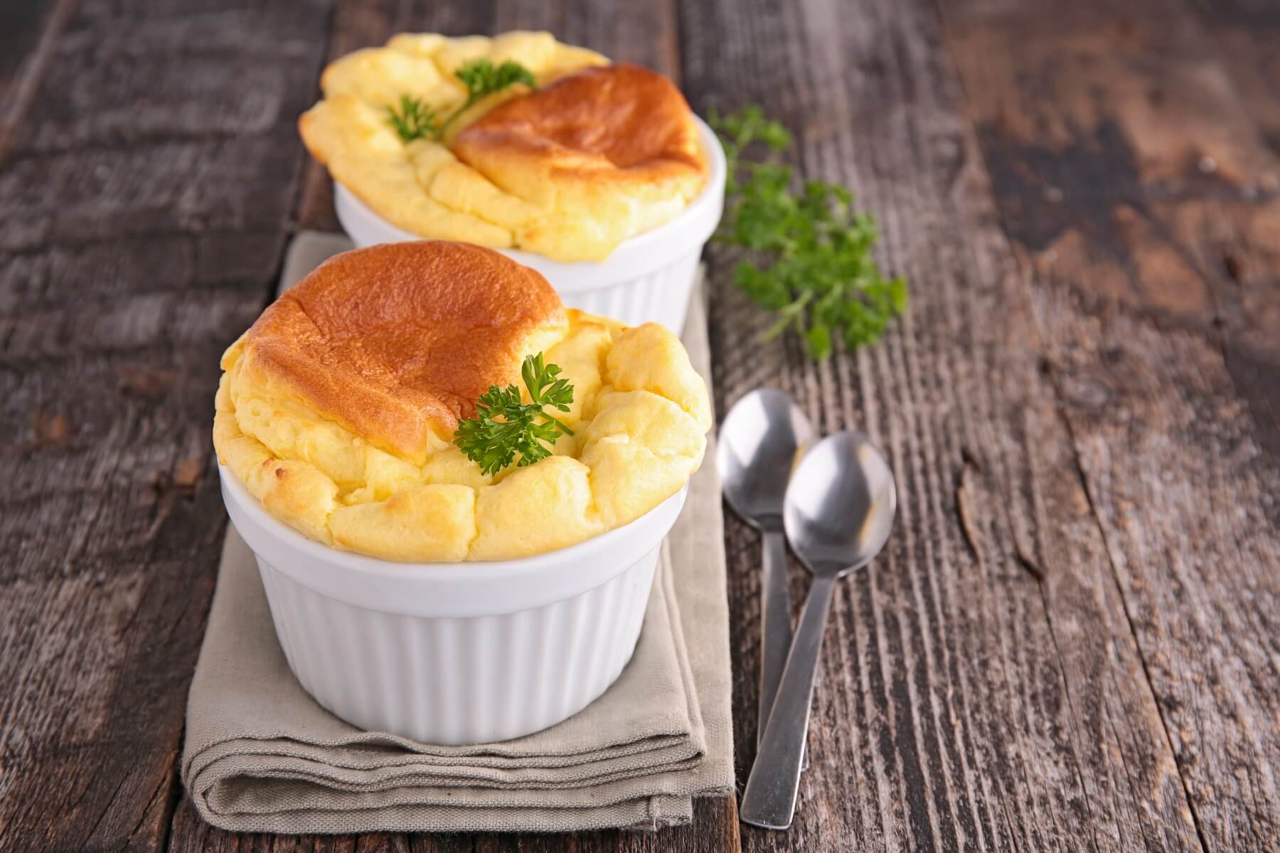 Individual Apple Souffles