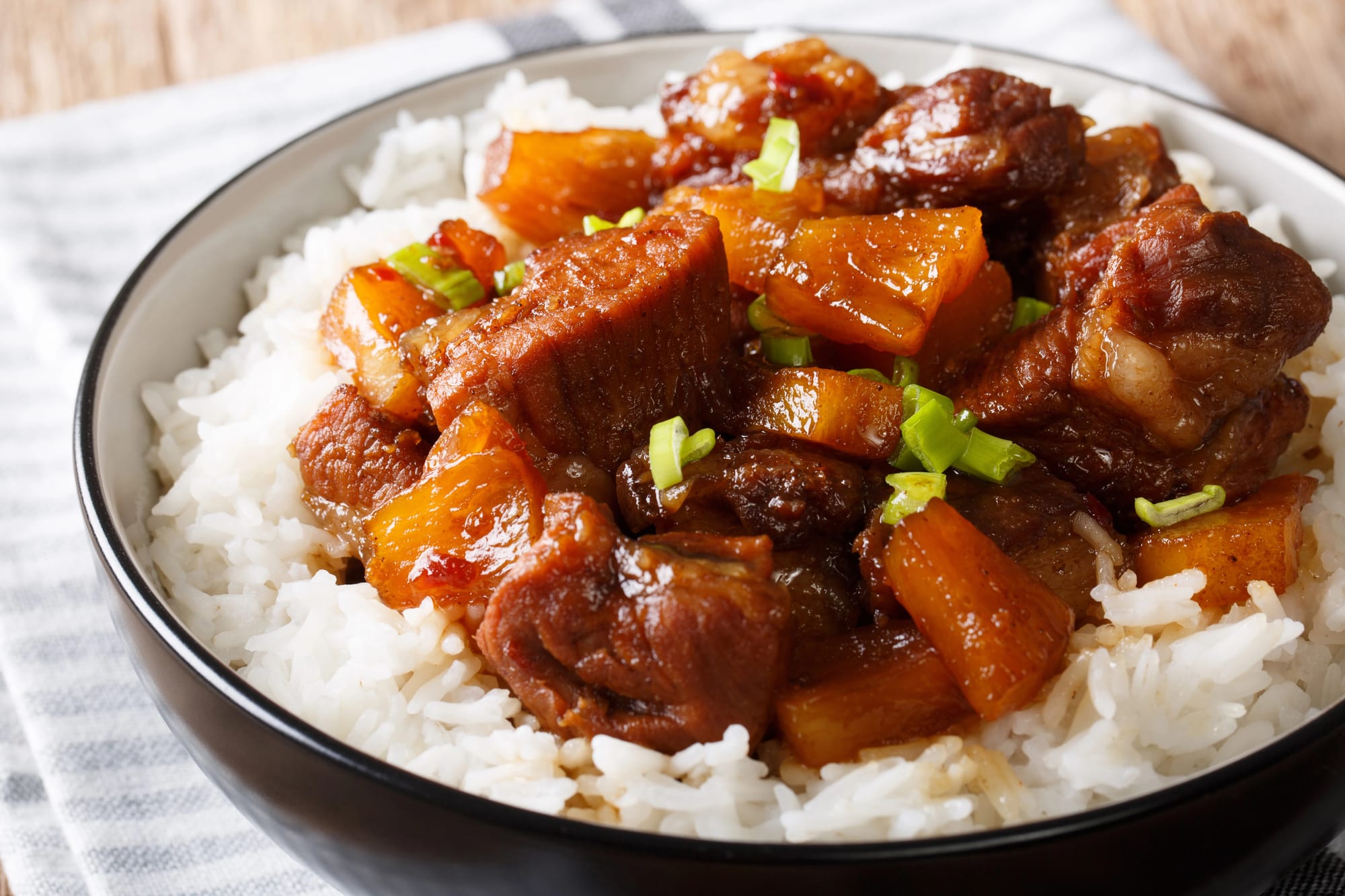 Pineapple Adobo Pork