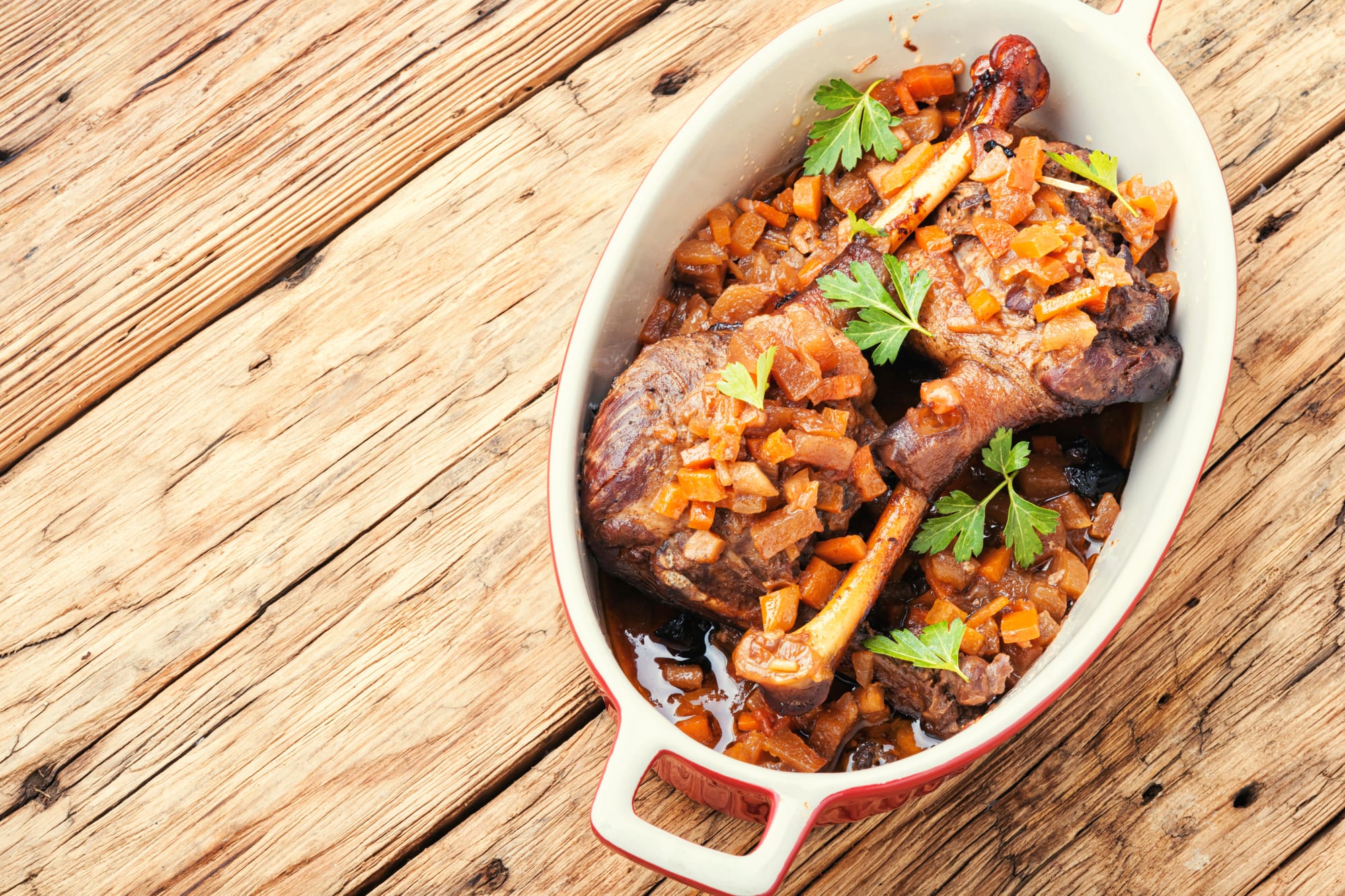 Confit Duck and Lentil Casserole