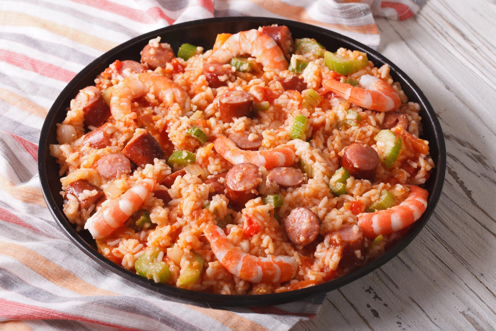 Prawn and Vegetable Jambalaya