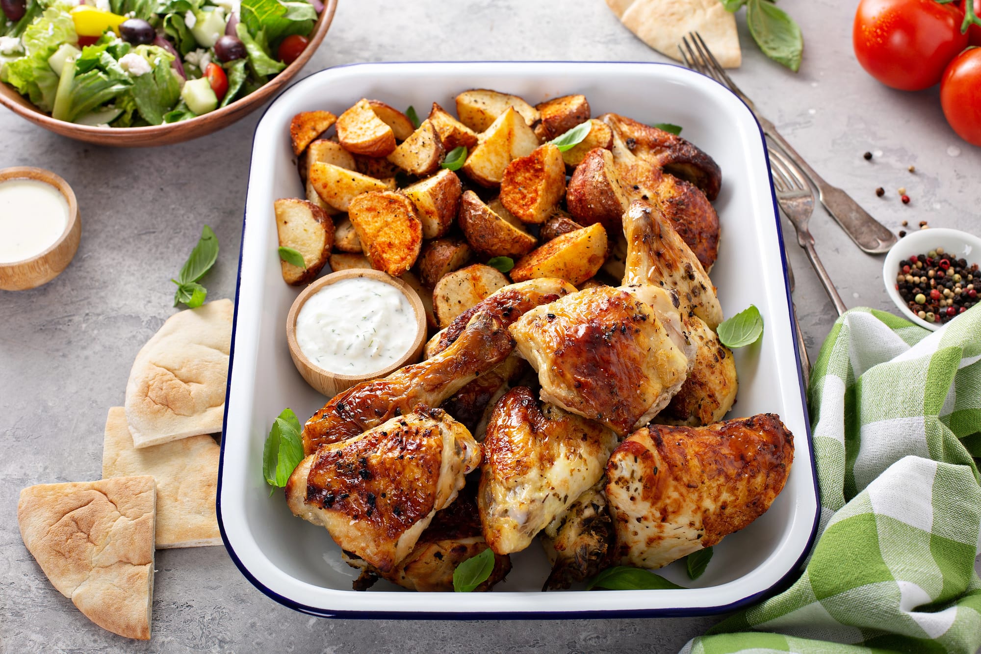 Egyptian Chicken Traybake