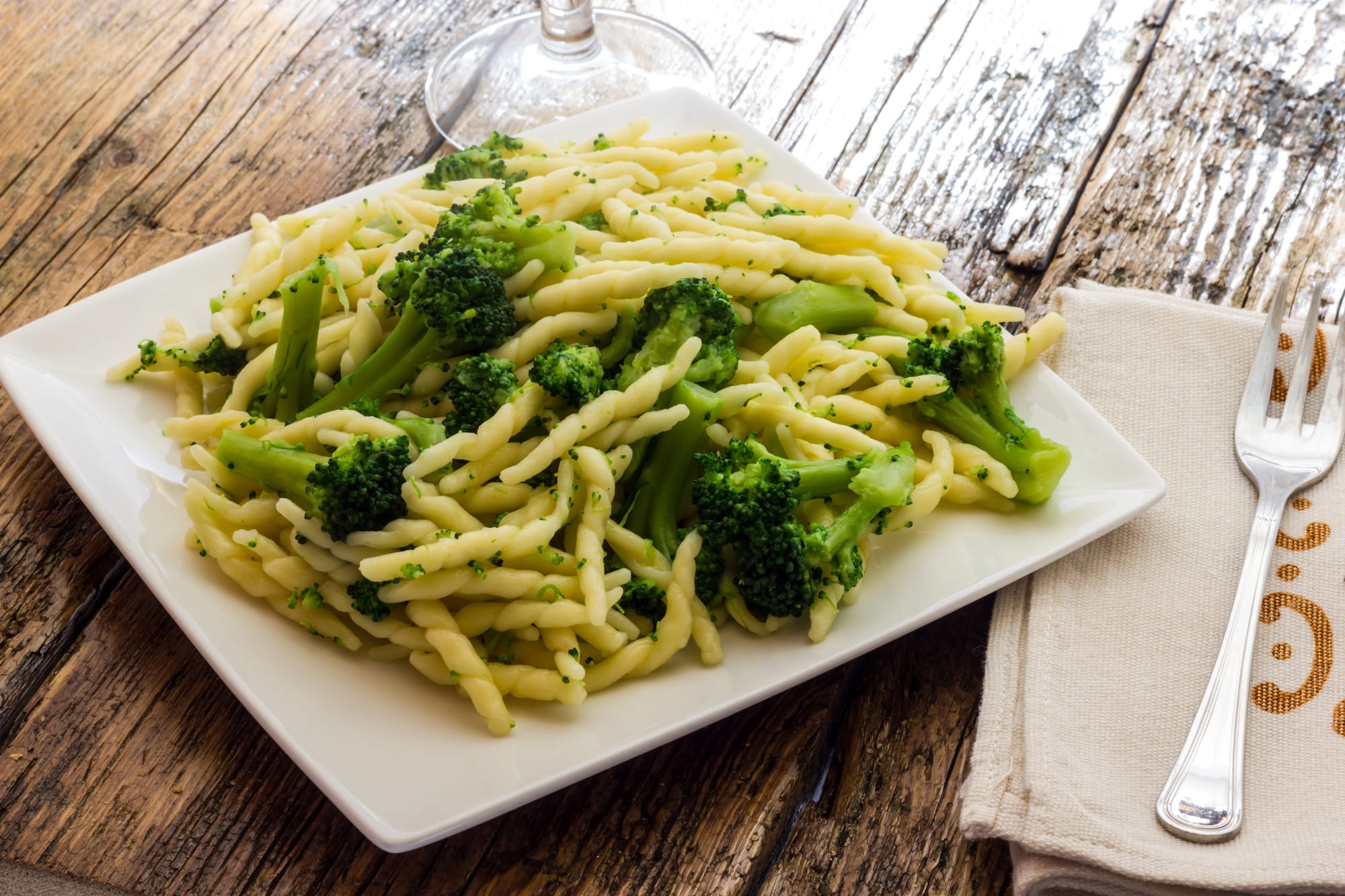 Lemon, Broccoli and Fennel Trofie