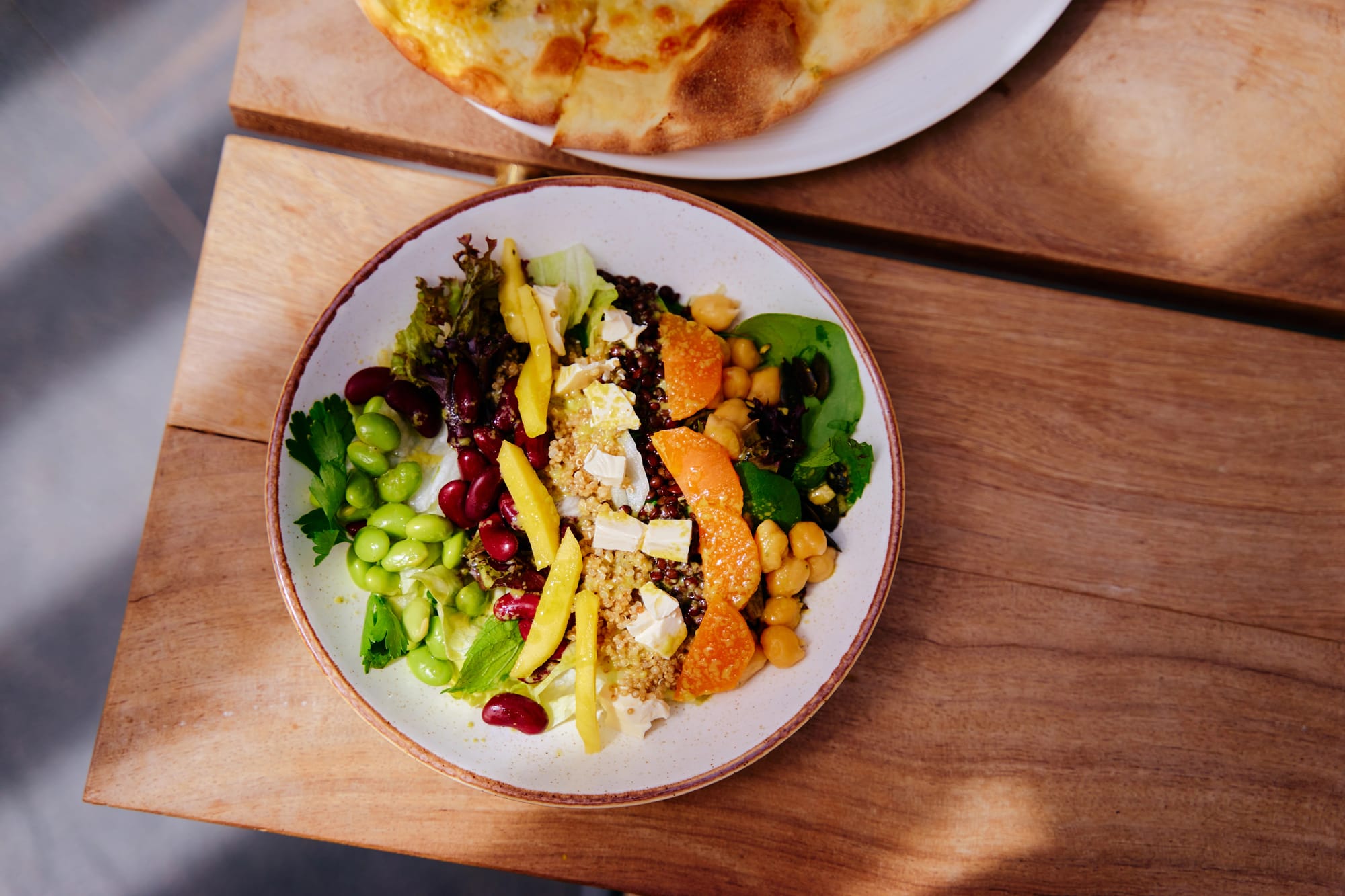 Mango and Spicy Chickpea Salad