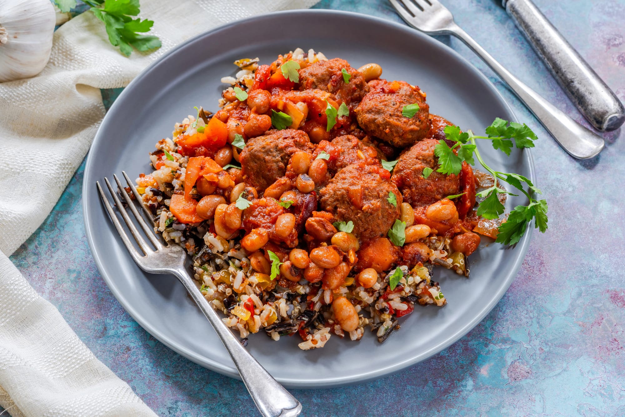 Harissa Albondigas Meatballs