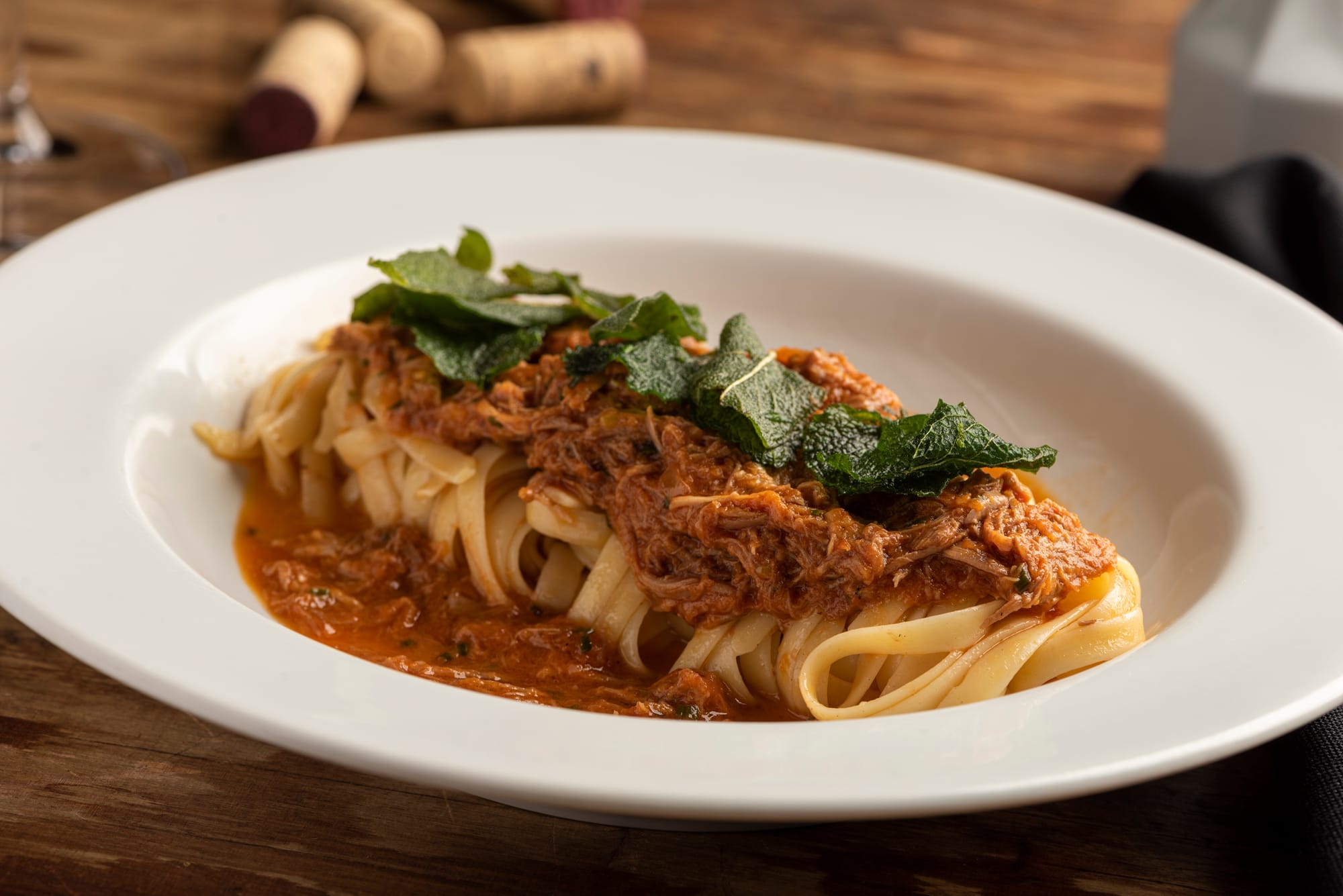 Roast Lamb Tagliatelle