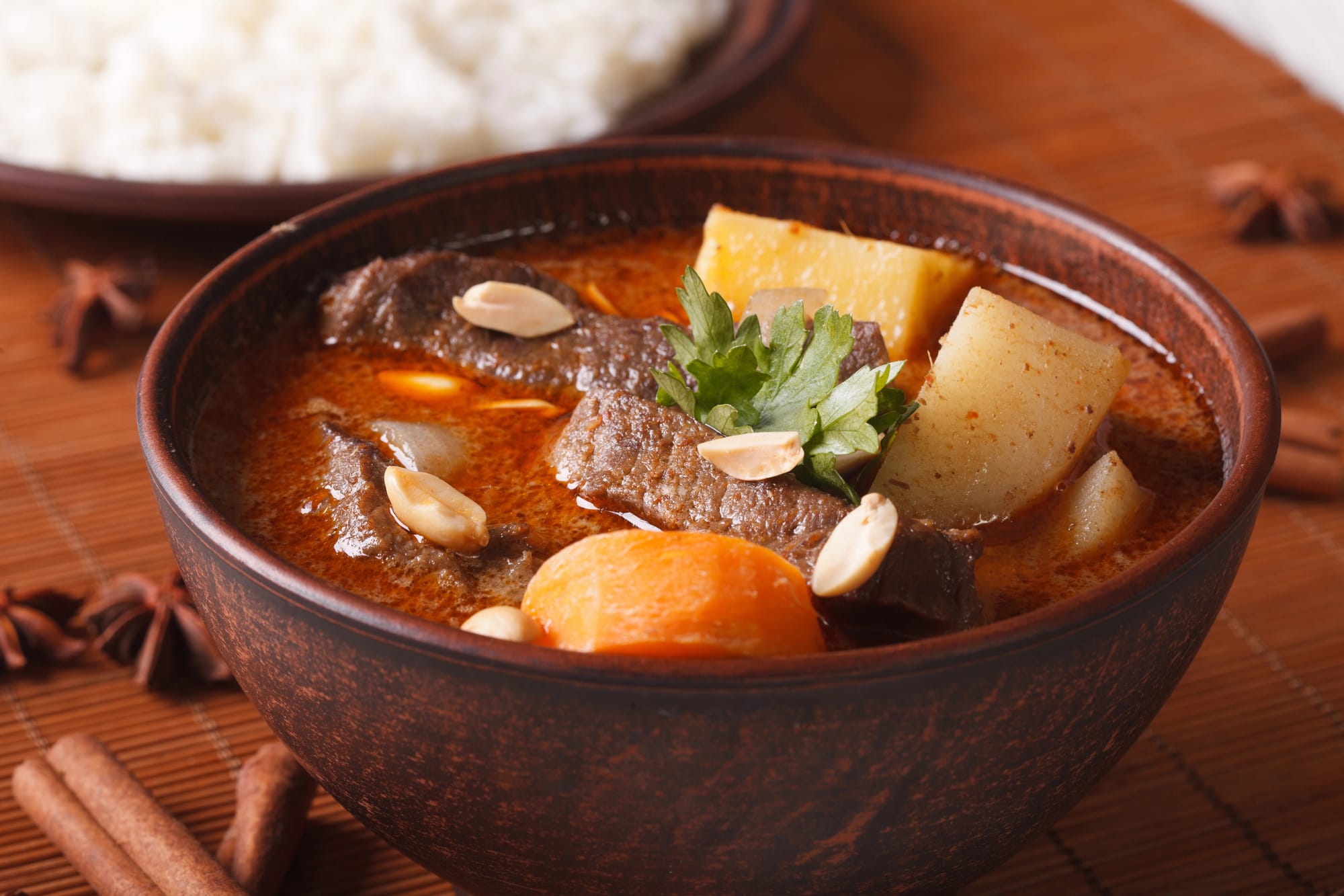 Beef and Peanut Massaman
