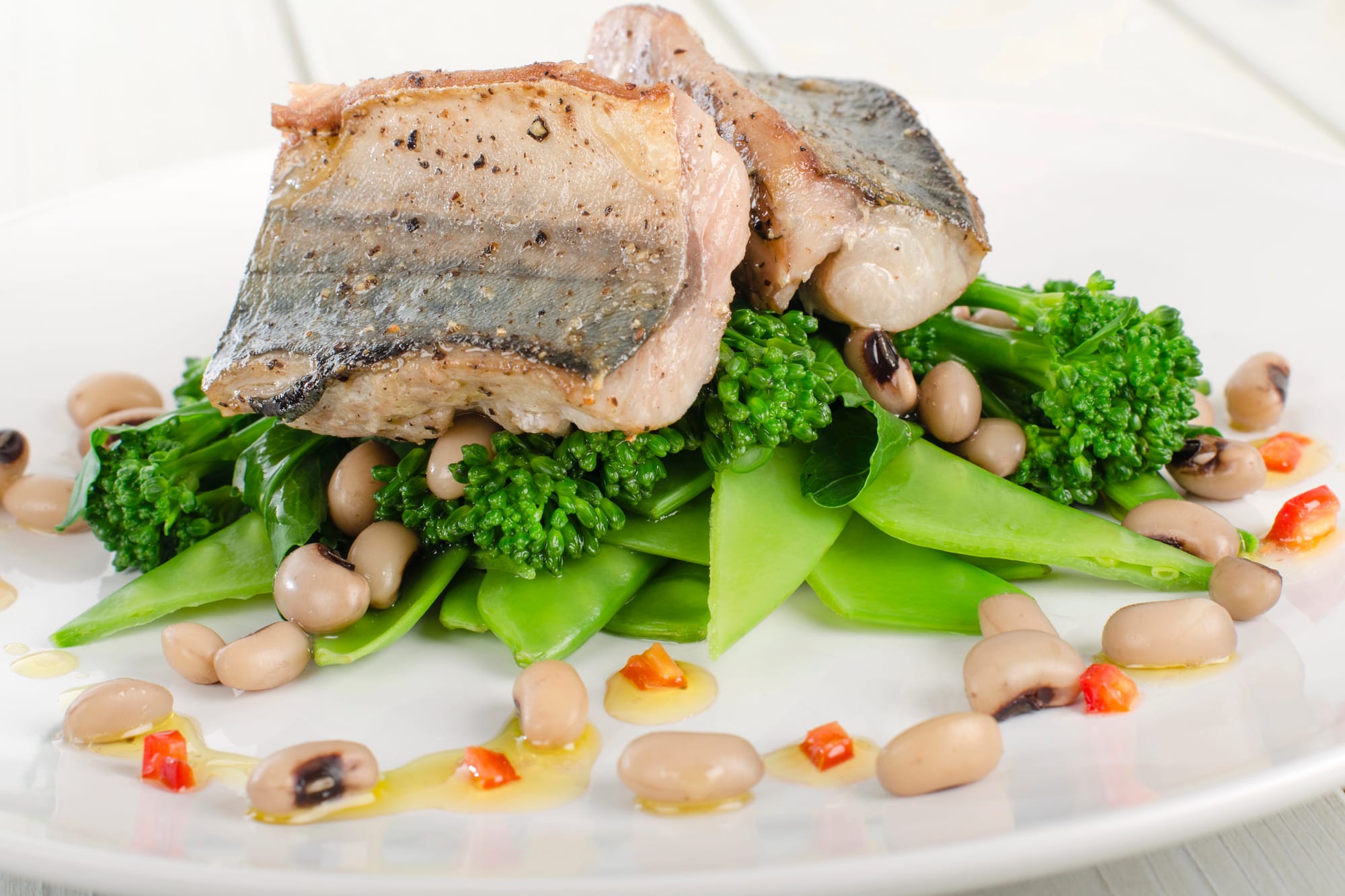 Mackerel and Bean Salad