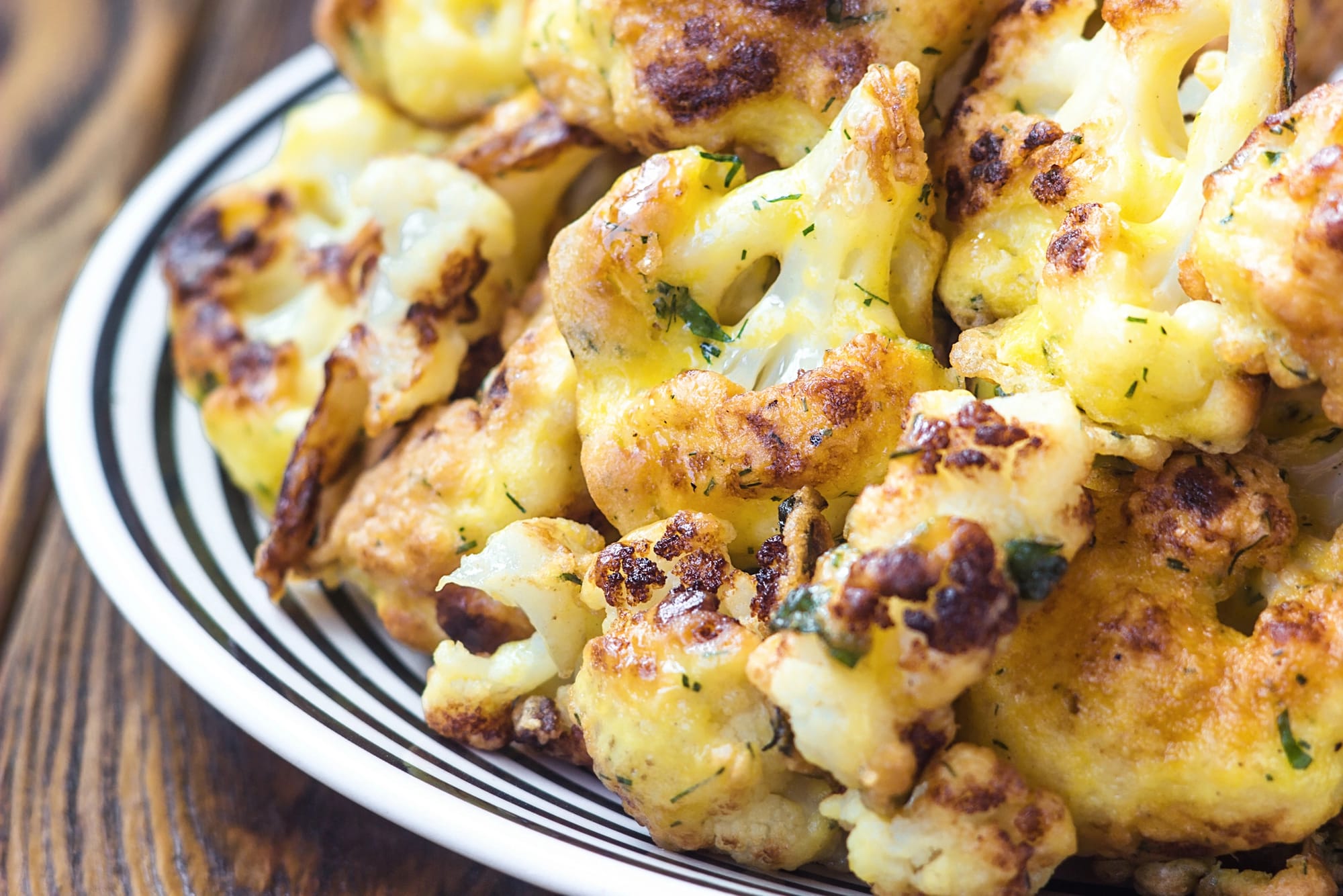 Cauliflower with Chorizo Crumbs