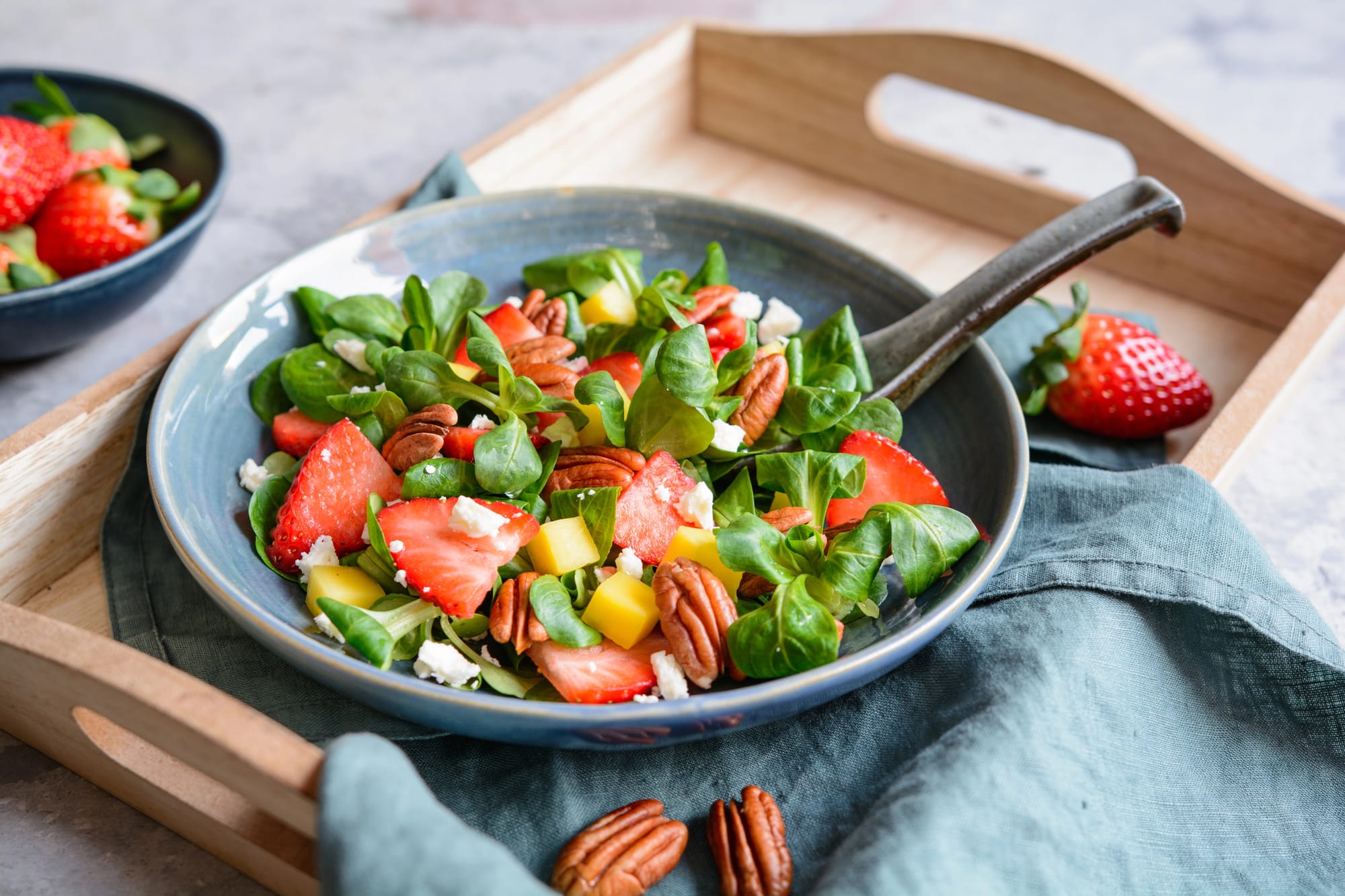 Mango and Strawberry Salad
