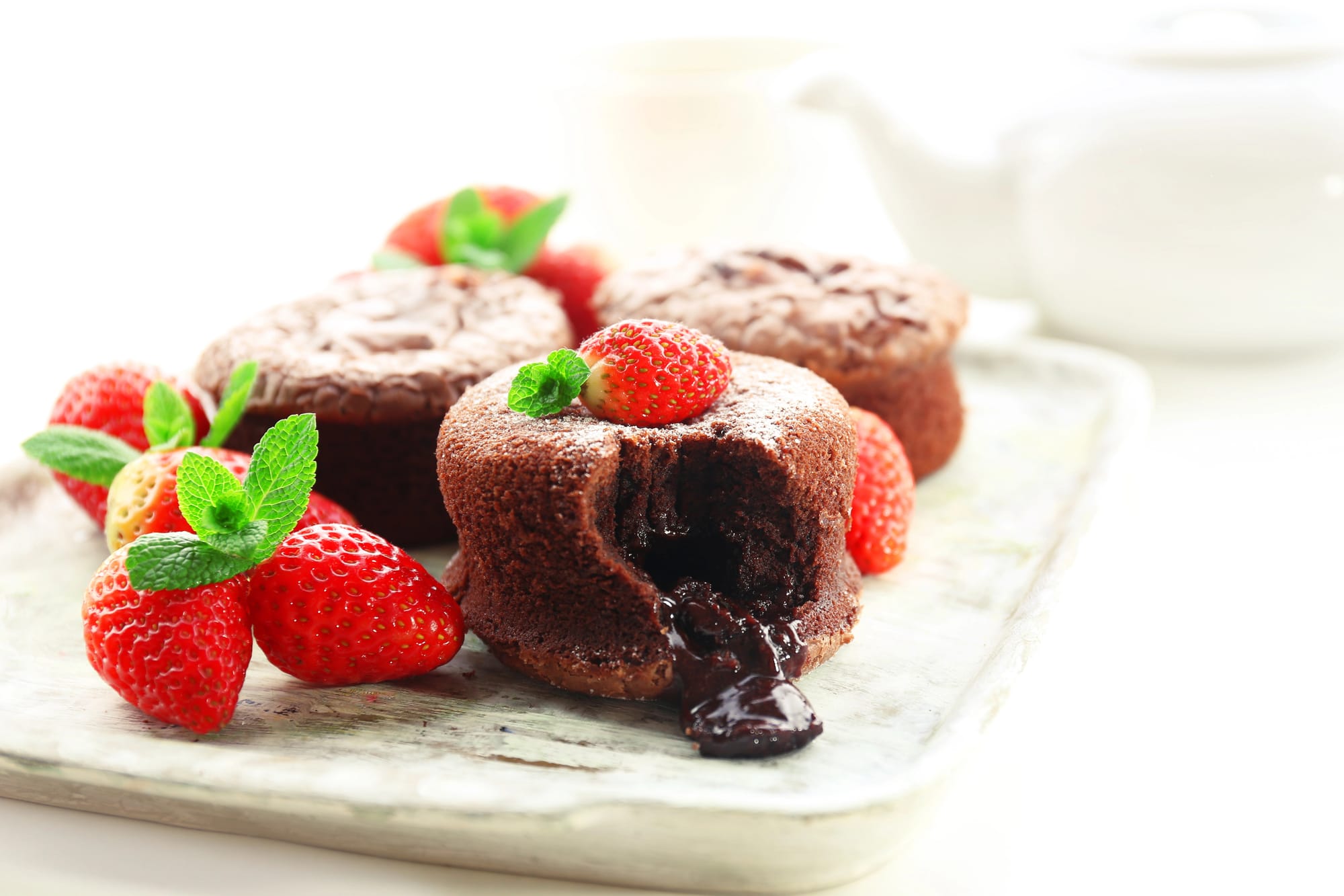 Melt-in-the-Middle Chocolate Fondants
