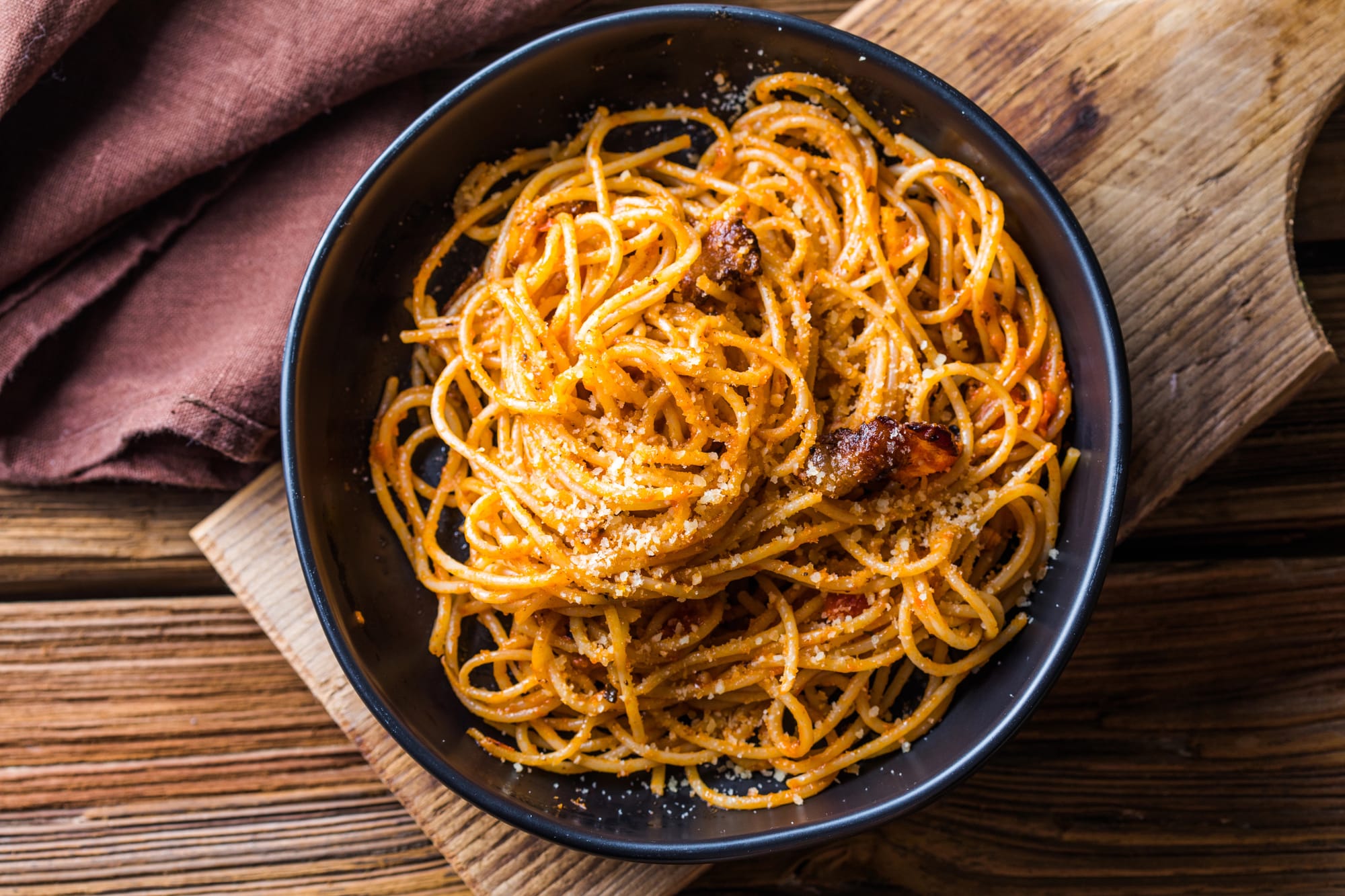 Cheese, Pickle and Anchovy Noodles