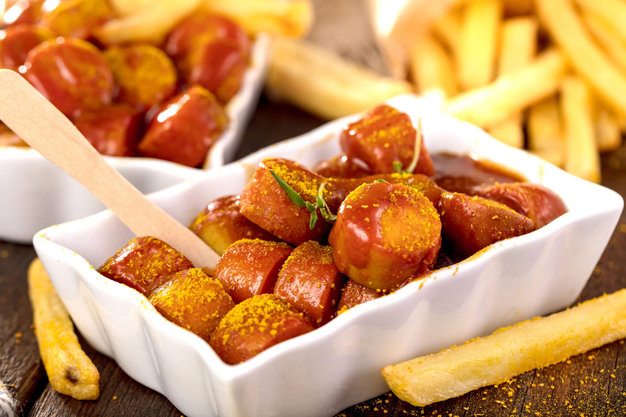 Proper Berlin Currywurst