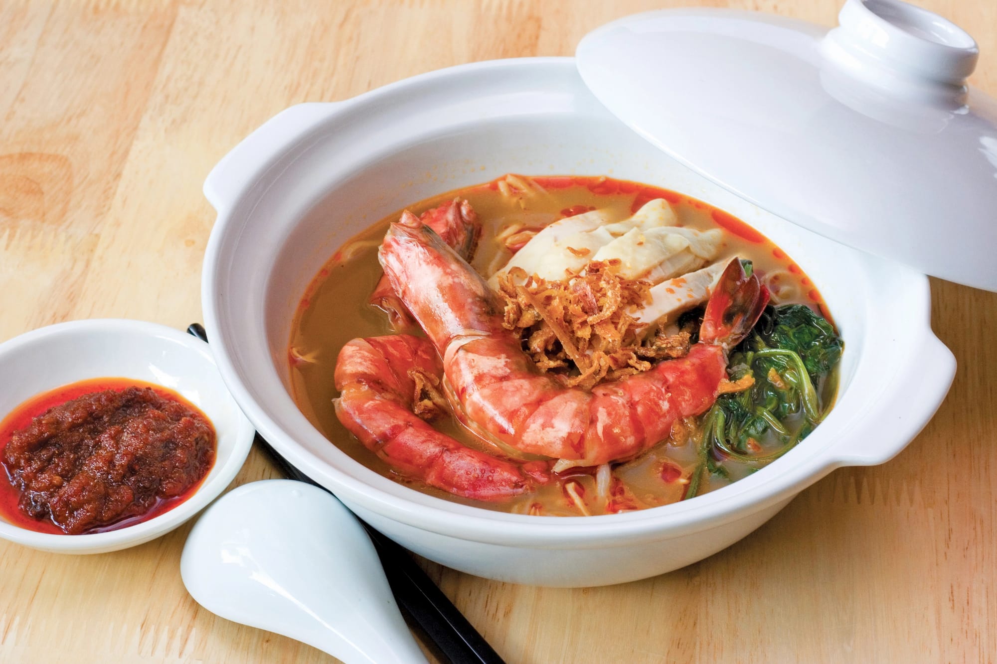 One-Pot Prawn Noodle Soup