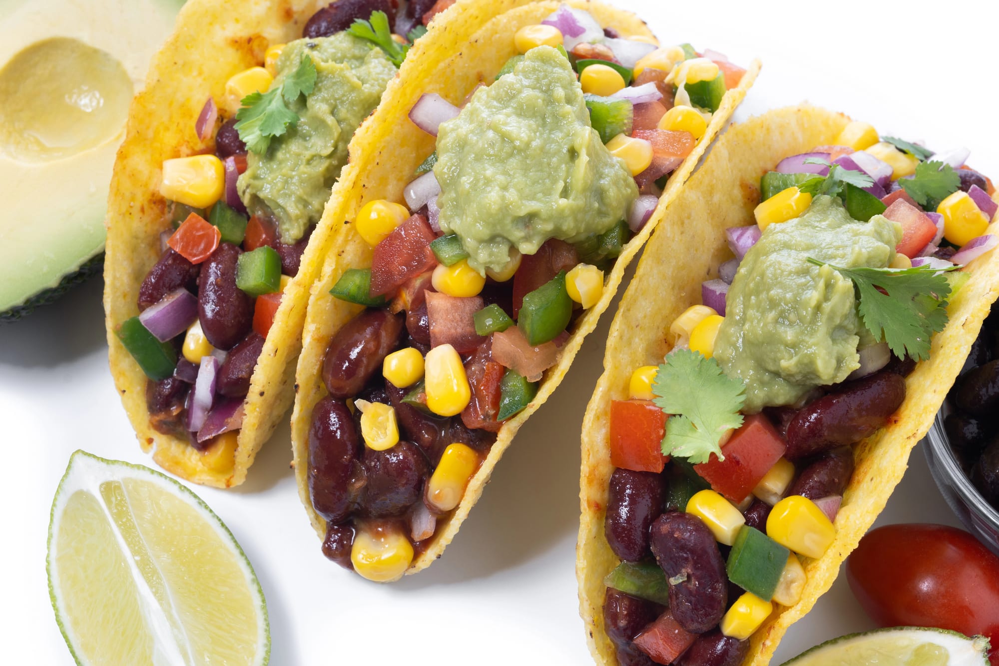 Smoky Black Bean and Chipotle Tacos