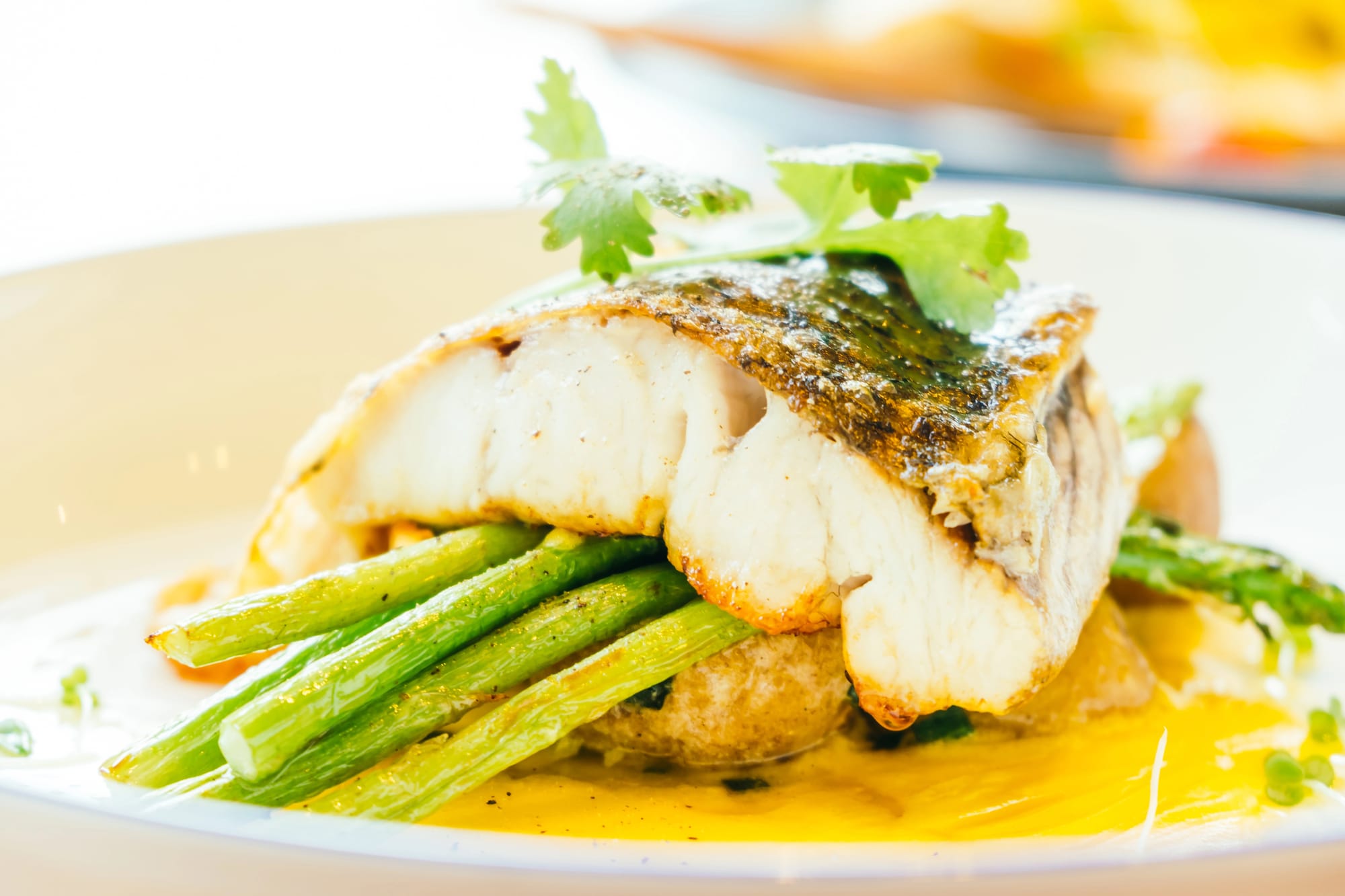 Grilled Barramundi with Citrus Herb Butter