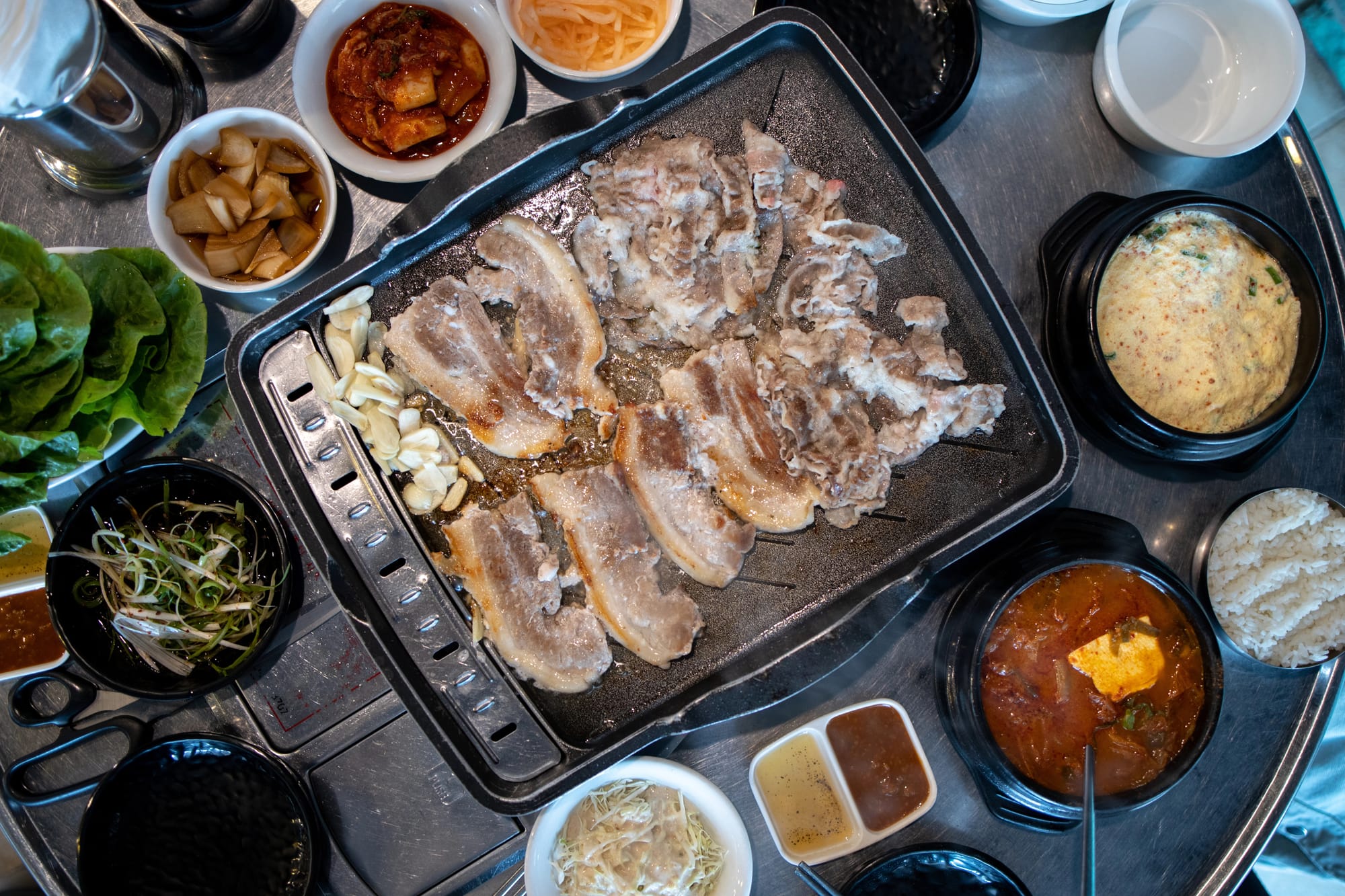 Korean BBQ Pork Belly Ssam