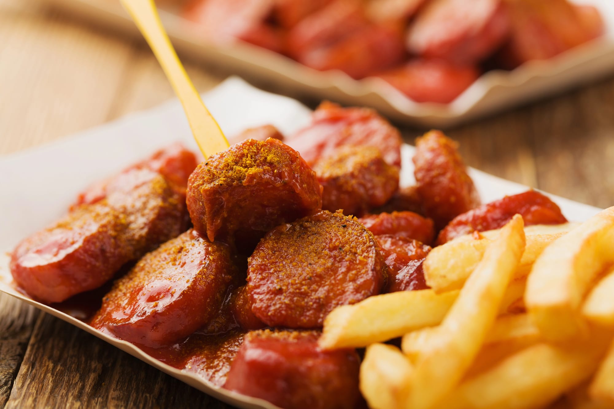 Proper Berlin Currywurst