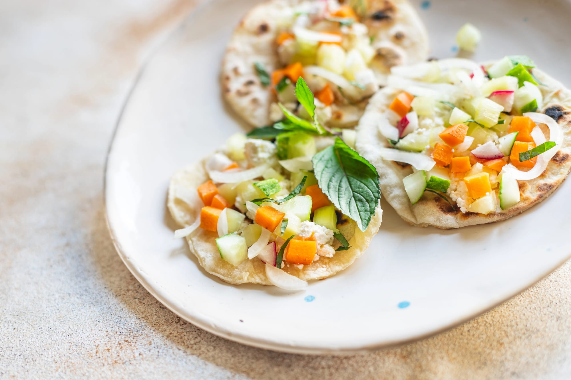 Roasted Cauliflower Tacos with Passionfruit Salsa