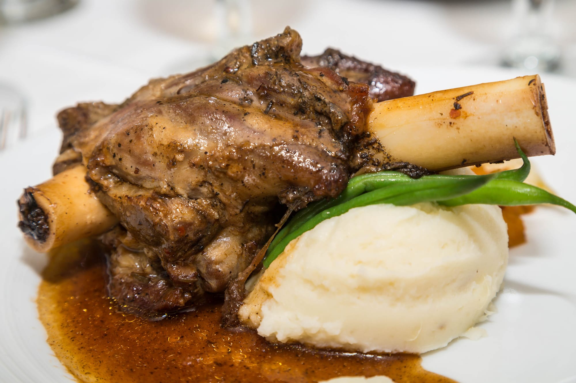 Stout-Braised Lamb Shanks
