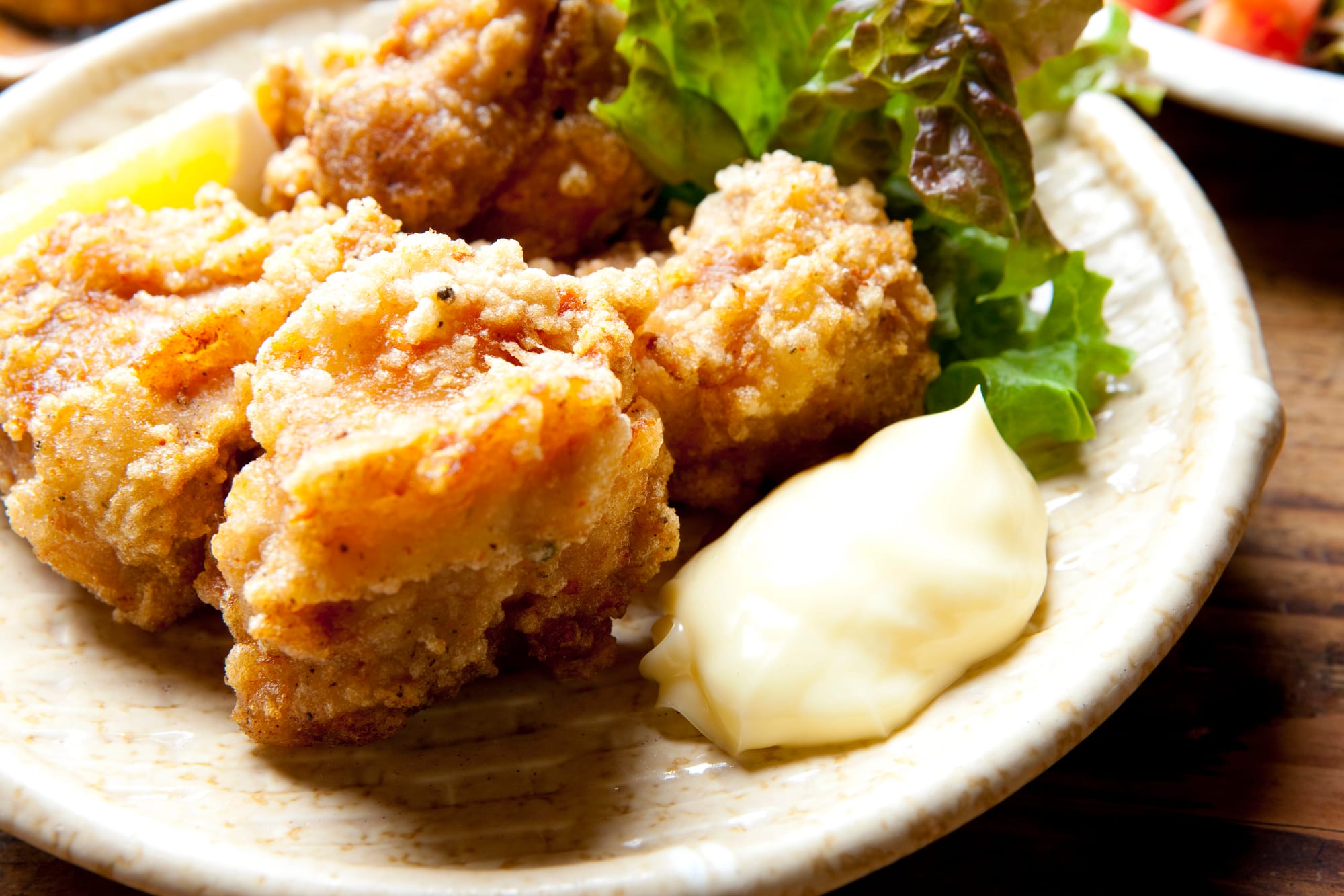 Chicken Karaage with Kewpie Mayo