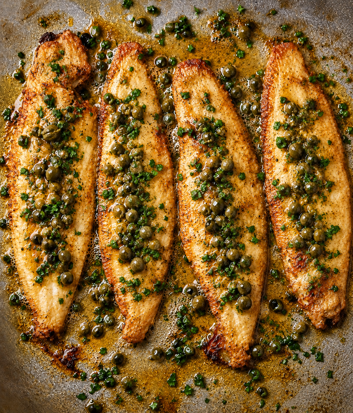 Pan-Fried Sole with Brown Butter and Capers