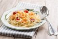 Garlic Prawn Linguine Recipe