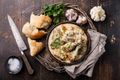 Chicken in Herb and Cream Sauce