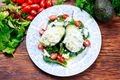 Feta and Beans Stuffed Avocado Recipe
