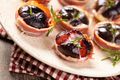 Bacon-wrapped Fig Canapes