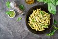 Avocado, Pea, and Mint Pasta Recipe