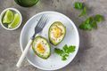 Baked Egg Avocado Brunch