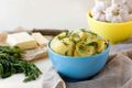 Warm Potato and Dill Salad