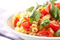 Tomato, Garlic and Almond Fusilli