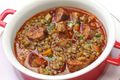 Hearty Sausage and Lentil Stew