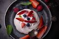 Classic Strawberry Pavlova