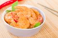 Coconut, Chilli, and Mustard Prawns
