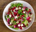 Feta and Pomegranate Salad