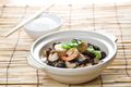 Garlic Prawns with Sichuan Pepper and Shiitake Mushrooms
