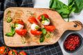 Marinated Feta and Tomato Skewers