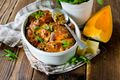 Sausage, Sage, and Pumpkin Casserole