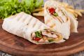 Best Ever Halloumi Wraps
