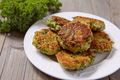 Kale and Ricotta Fritters