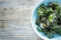 Garlic Kale Chips for Sharing